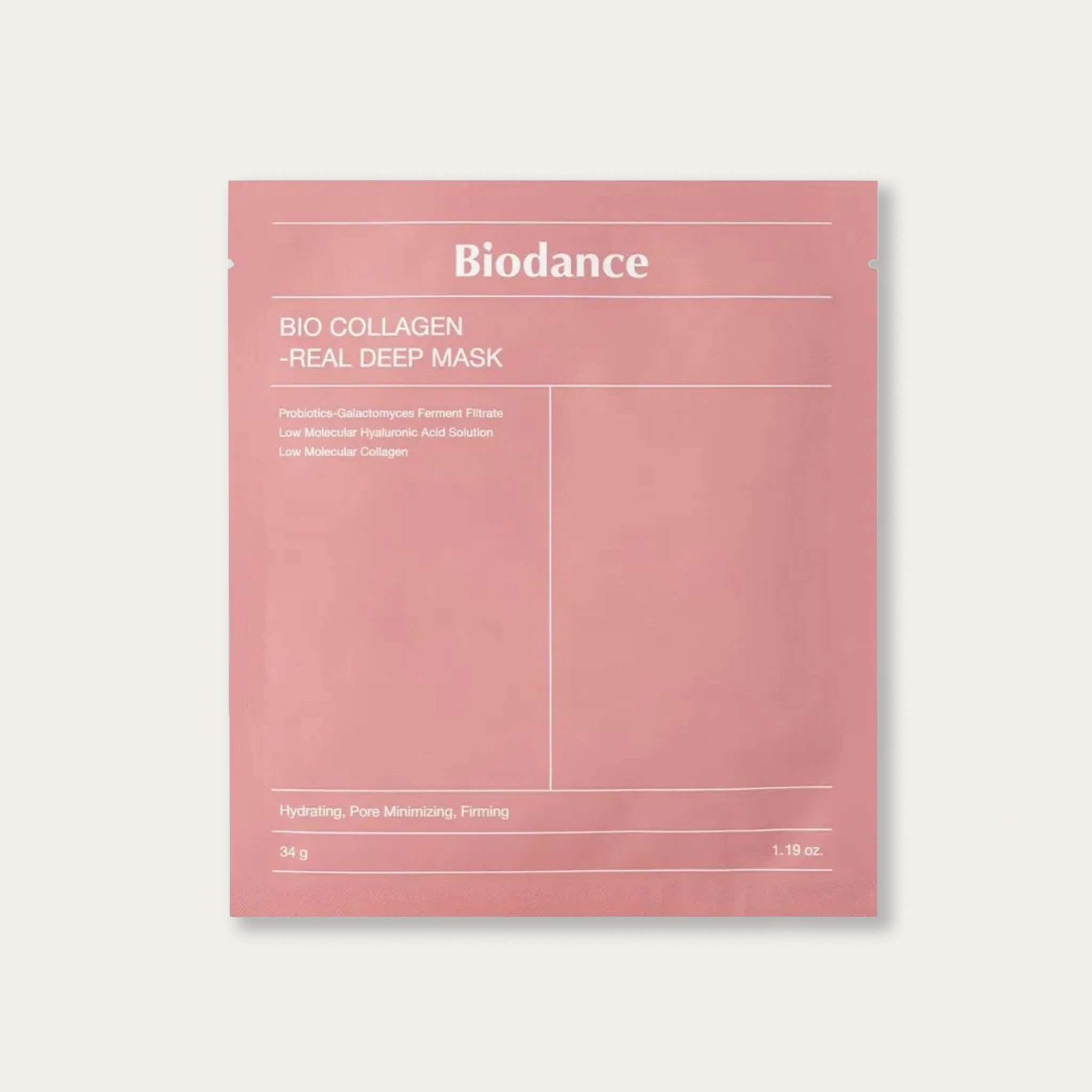 Biodance Bio Collagen-Real Deep Mask 4pk