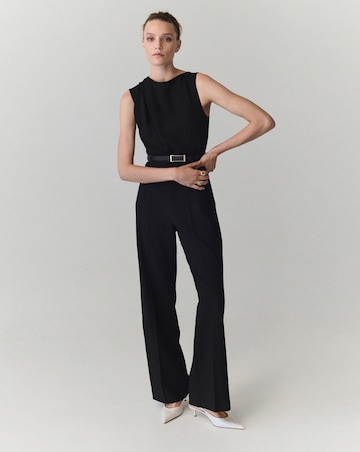 Mango Belt Detail Jumpsuit