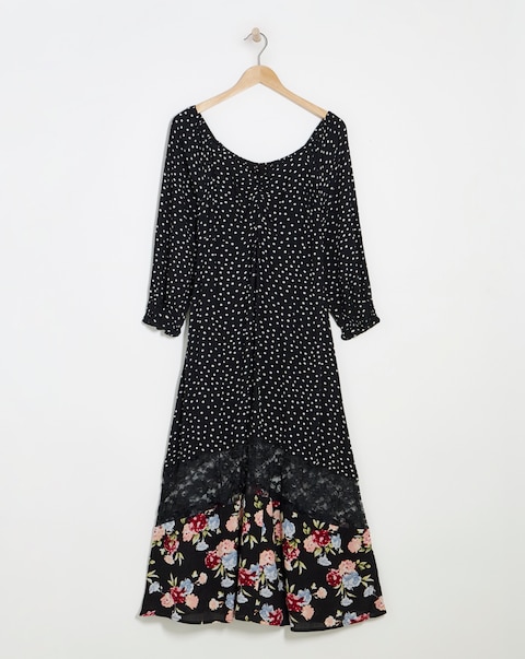 Joe Browns Lace Insert Maxi Dress