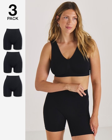 Pretty Secrets (3 Pack) Comfort Short Knickers