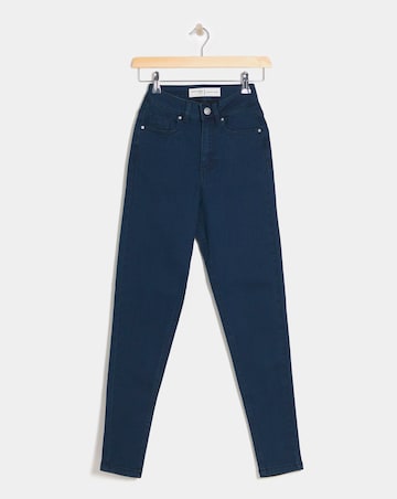 Indigo High Waist Super Soft Skinny Jean