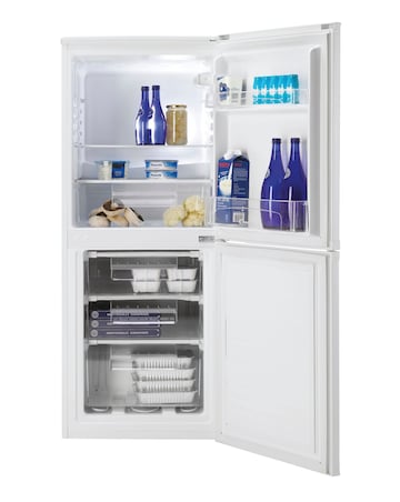 Candy CCH1S513EWK-1 135cm Static Fridge Freezer White + Install