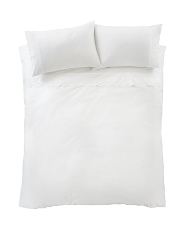 Bianca Elise Lace Duvet Cover Set