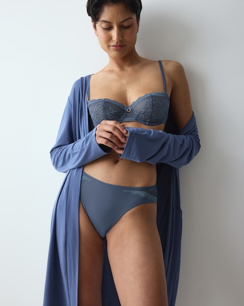 Triumph Comfort Allure Brazilian Briefs Indigo