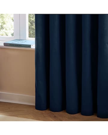 Furn. The Ultimate Velvet Blackout Eyelet Curtains