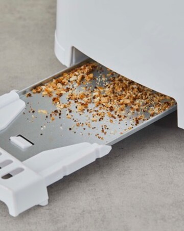 Presto 1.7 Litre Glass Kettle and 2 Slice Plastic Toaster