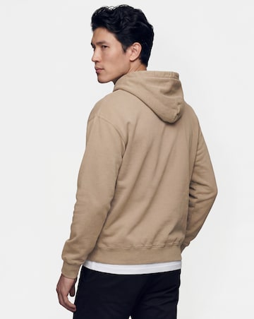 Overhead Hooded Sweatshirt Long - Stone