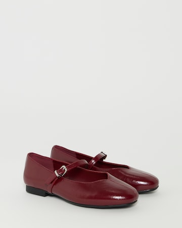 Morgan Classic Flat Mary Jane Shoes - Extra Wide Fit (EEE)