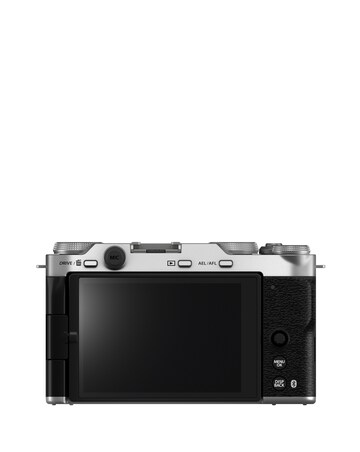 Fujifilm X-M5 CSC Digital Camera with XC 15-45mm F3.5-5.6 OIS PZ Lens - Silver