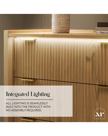 XR Living Dakota Chest of Drawers With App Control Lights