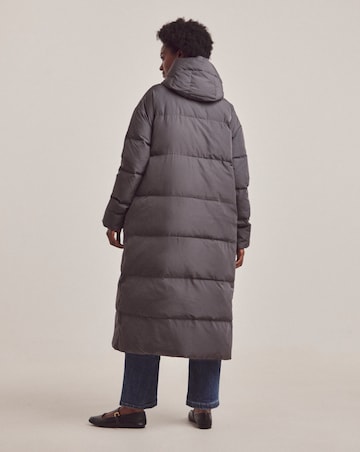 Anthology Charcoal Feather & Down Padded Coat
