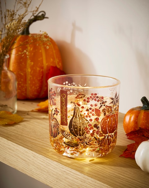 Spiced Pumpkin LED Candle