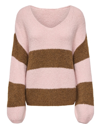 JDY Reversible Stripe Knitted Jumper