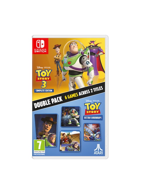 Toy Story Retro Roundup and Toy Story 3 Double Pack (Nintendo Switch)