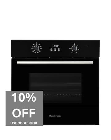 Russell Hobbs RHEO7005B 70L Built-In Single Electric Fan Oven - Black