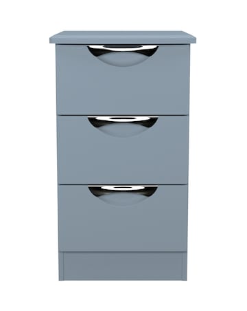 Haydn Ready Assembled 3 Drawer Bedside - Kids