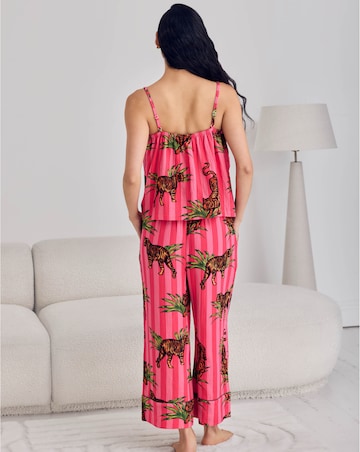 Chelsea Peers Cami and Capri Length Bottoms, Cheesecloth