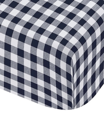 Catherine Lansfield Bamford Gingham Check Fitted Sheet