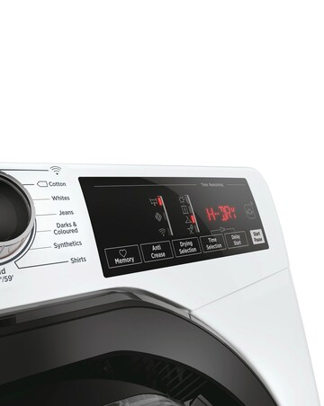 Hoover H-DRY 350 HRE H9A3TBE-80/N WiFi 9kg Heat Pump Tumble Dryer White +Install