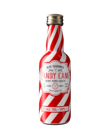 Mini Candy Cane Cherry Vodka Liqueurs 3 x 5cl