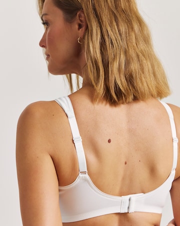 Triumph Modern Soft Cotton Non Wired Bra White