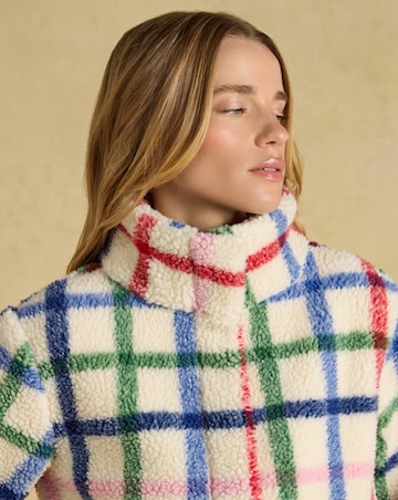 Joules Lottie Check Fleece