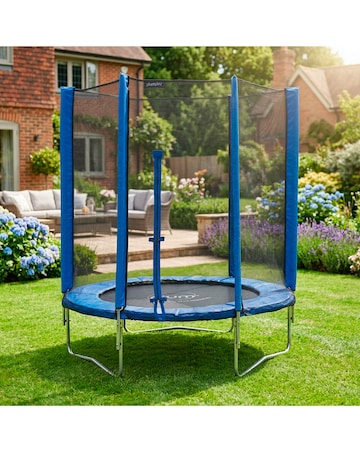 Plum Junior 6ft Trampoline & Enclosure - Blue