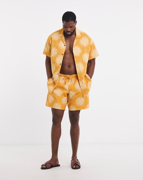 Jack & Jones Maui Shell Printed Swim Shorts