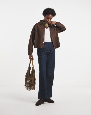 JdY Faux Suede Shirt