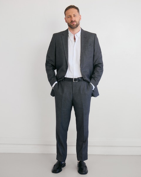 Regular Fit Classic Suit Jacket