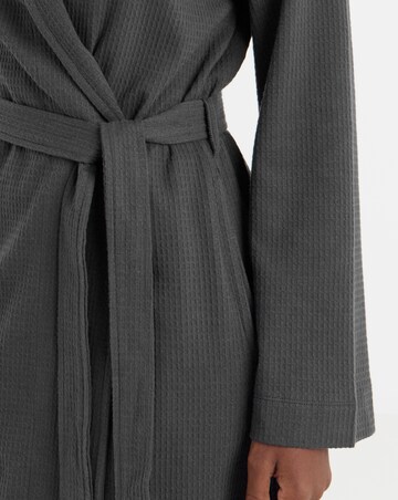 Pretty Secrets Cotton Waffle Dressing Gown