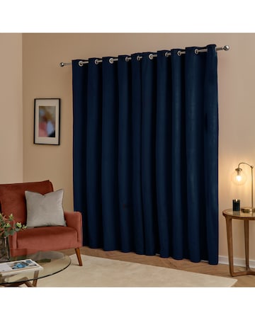 Furn. The Ultimate Velvet Blackout Eyelet Curtains