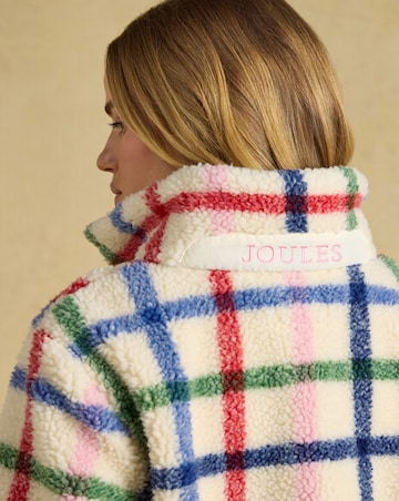 Joules Lottie Check Fleece