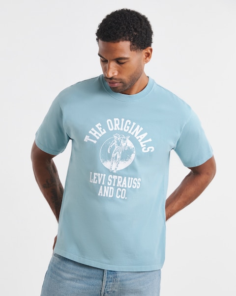 Levi's Short Sleeve Vintage Fit Graphic T-Shirt - Blue