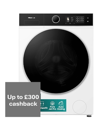 Hisense KitchenFit 5i Series WD5I1045BWQ 10.5kg/6kg Washer Dryer - White