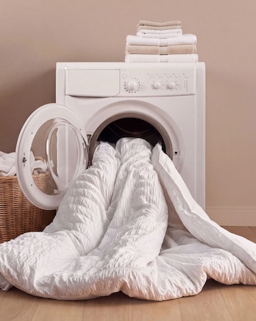 Silentnight Coverless Luxury Seersucker 10.5 Tog Duvet