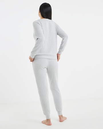 Figleaves Soft Rib Lounge Set