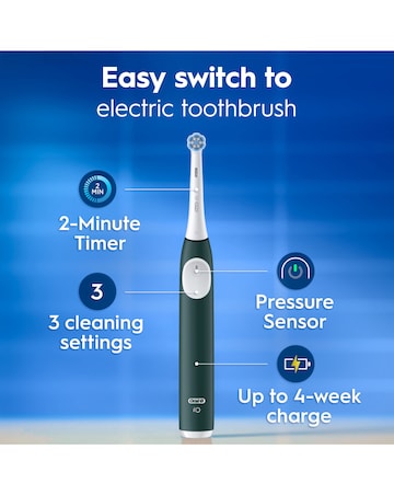 Oral-B iO2 Series Forest Green + Travel Case