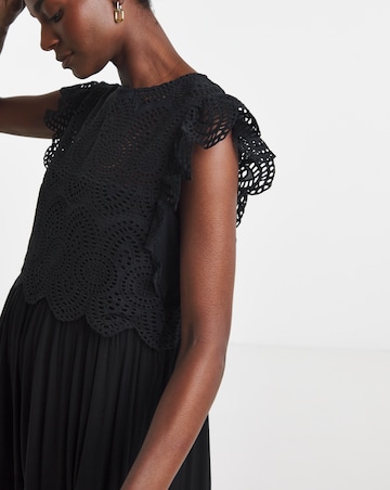 Broderie 2 - in - 1 Maxi Dress