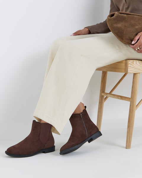 Emma Classic Chelsea Ankle Boots - Extra Wide Fit (EEE)