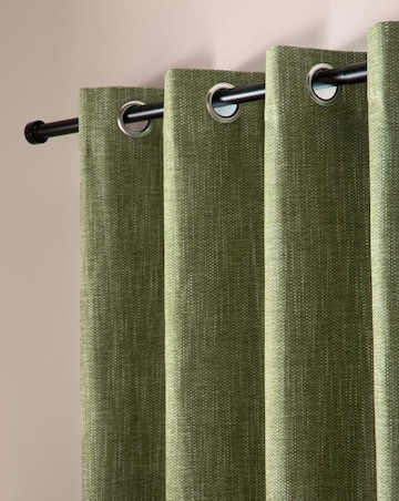 Curtina Boucle Chenille Eyelet Curtains