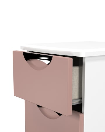 Haydn Ready Assembled 2 Drawer Bedside - Kids
