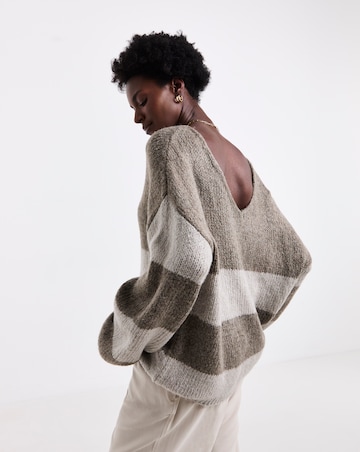 JDY Reversible Stripe Knitted Jumper