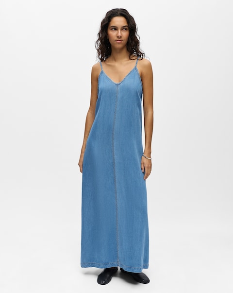 OBJECT Blue Denim Dress
