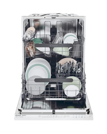 CANDY CI 4C7L0W 14 Place Integrated Dishwasher