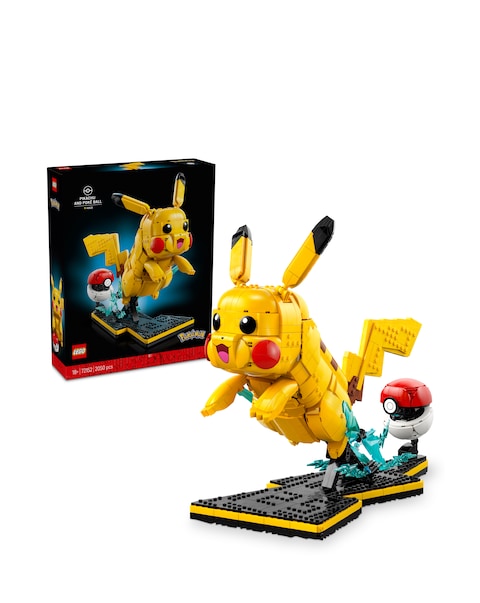 LEGO Pokemon Pikachu And Poke Ball 72152