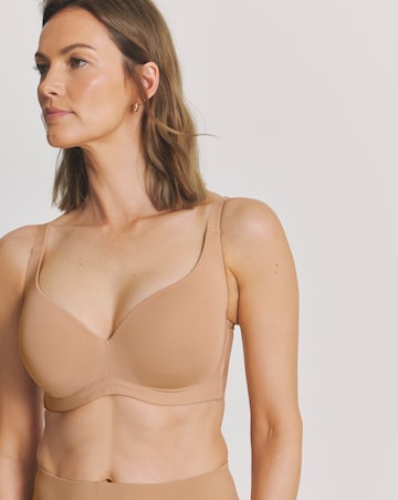 MAGISCULPT Smooth & Sculpt Ultimate Comfort Wired T-Shirt Bra (B-F) Almond