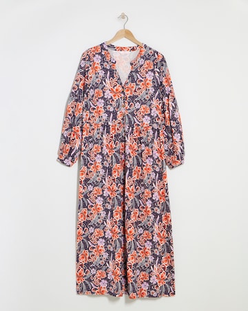 Julipa Printed Jersey Midi Dress