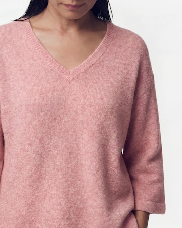 Anthology V Neck Half Sleeve Jumper