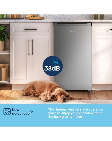 Fridgemaster MUL4892MES Under Counter Fridge - Silver E Rated